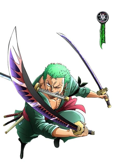 One Piece Roronoa Zoro Render by AkenoSenpaiRenders on DeviantArt