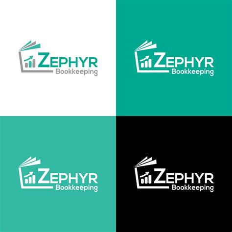 Modern, Elegant, Bookkeeper Logo Design for Zephyr Bookkeeping by ...