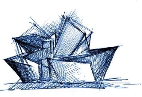 Libeskind’s working sketches – The Denver Post