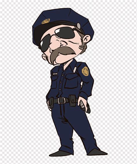 Oficial de policia, oficial de policia, dibujos animados, personaje de ...