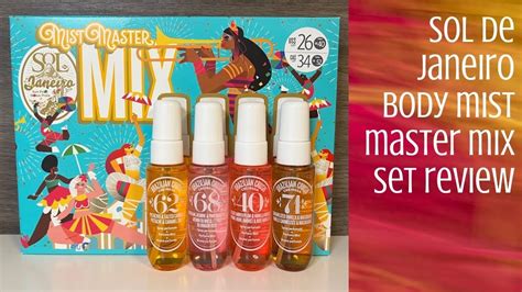 *NEW* Sol de Janeiro Mist Master Mix Holiday Fragrance Set Review (feat ...