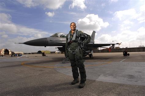 USAFs first female African-American fighter pilot