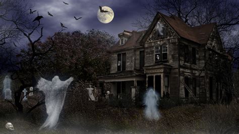 Halloween Haunted House Wallpaper (62+ images)