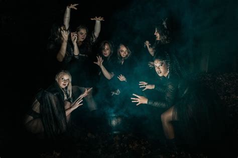 Witch Coven Photoshoot in 2024 | Wolves photography, The worst witch ...