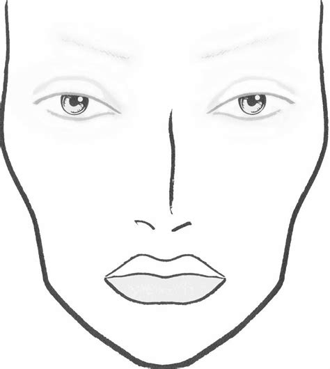 Blank Face Outline - Cliparts.co