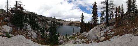 Red Mountain Lookout Lake, Lowman, Idaho, USA 360 Panorama | 360Cities