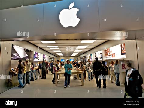 Apple retail store in busy shopping mall Mall of Georgia Buford Georgia ...