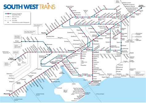 S bahn netzplan und karte von London : stationen und linien