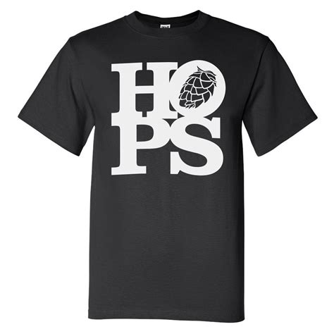 HOPS Tee (Black) / Imperial Public Apparel