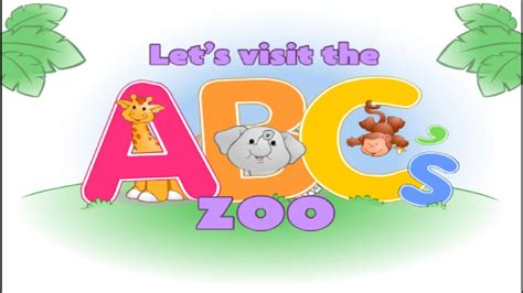 The ABC Zoo Learning Game - Learn alphabet with Animals A-Z - YouTube