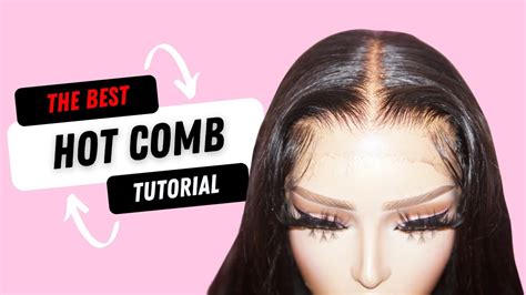 THE BEST HOT COMB TUTORIAL FT. Laced By Layy Custom Wigs and Virgin ...