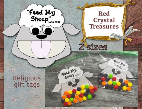 Feed My Sheep, Religious Gift Tags (Download Now) - Etsy