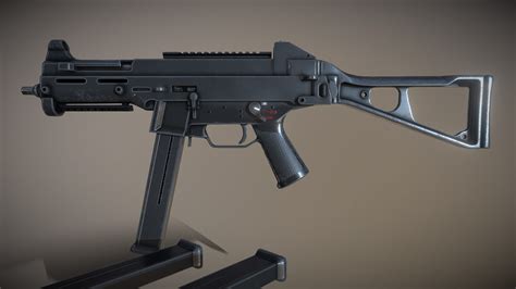 HK UMP submachine gun - Buy Royalty Free 3D model by filthycent ...