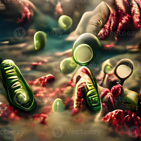 Scientific image of bacteria Citrobacter, Gram-negative bacteria ...