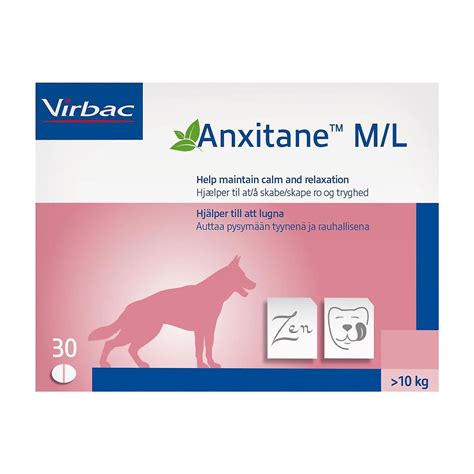 Buy Anxitane For Medium & Large Dog 30 Tablets Online