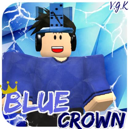 Blue Crown ROBLOX logo by videogamekeeper on DeviantArt