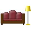 🛋️ Couch and Lamp Emoji — Meanings & Combos