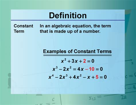 Math Definitions Collection: Solving Equations | Media4Math