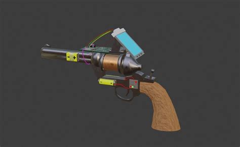 Tool Gun Gmod Garrys Mod free 3D model | CGTrader