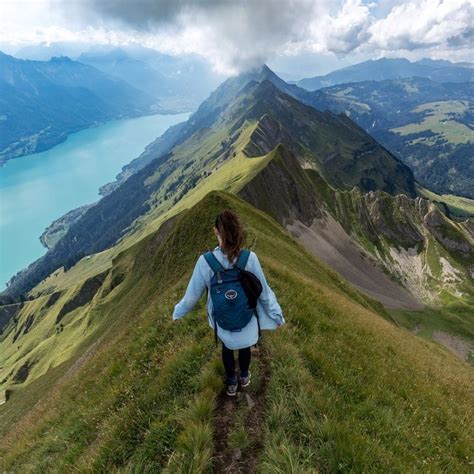 Hardergrat trail, Switzerland #hikingtrails | Switzerland hiking ...