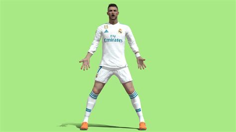 Cristiano Ronaldo "Siu" Pose - 3D model by 3dpassion.net [495fa55 ...