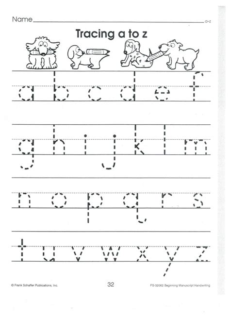 English print abc a to z lower case 001 | Abc worksheets, Alphabet ...