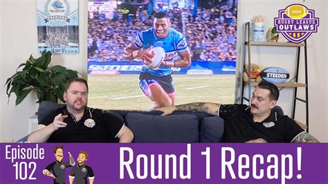 NRL Round 1 2023 - Recap!! Rugby League is Back! - YouTube