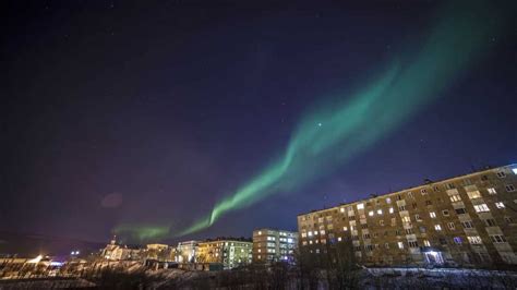 Murmansk Winter Timelapse 4K - YouTube