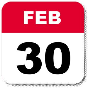 February 30 Was Once a Real Day