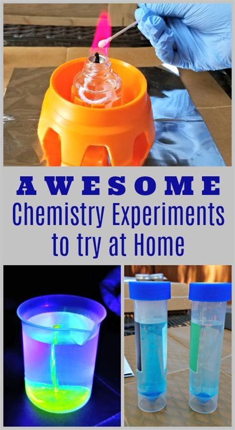 17 Chemistry Experiments for Kids to Do at Home | Cool science ...