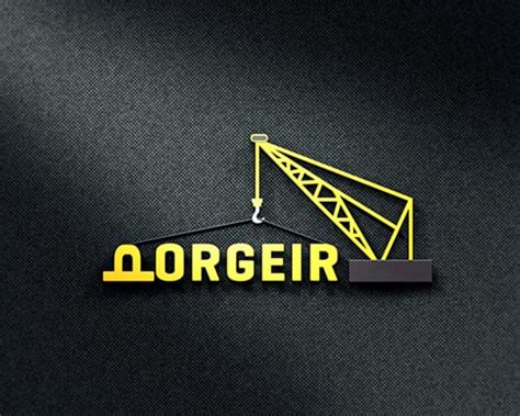 Crane logo design | Þorgeir Logo Design | Truck Logo