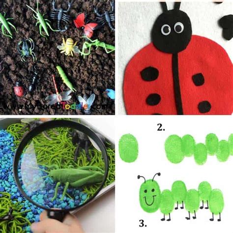 Insects and Bugs Activities for Toddlers - My Bored Toddler