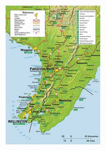 Wairarapa Map new-zealand