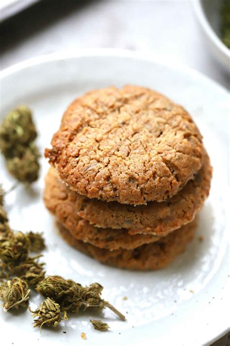 Cannabis Peanut Butter Cookies (Gluten-Free, Low-Dose) - Yang's ...