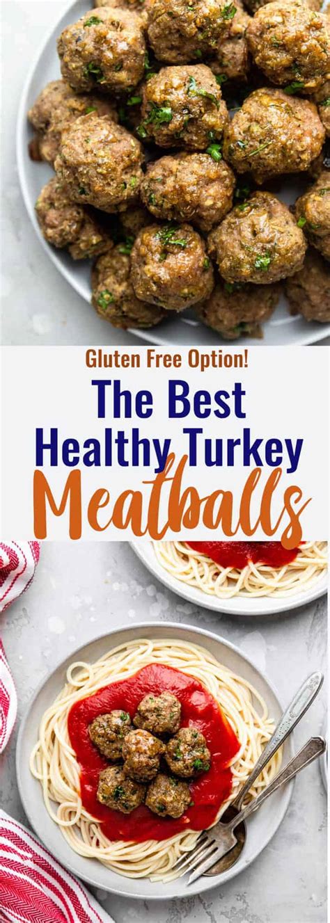 Healthy Turkey Meatballs - Food Faith Fitness