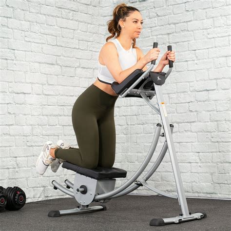 XtremepowerUS Roller Coaster Abdominal Machine Waist Fitness Equipment ...