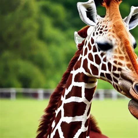 a hybrid between a horse and a giraffe, photography, | Stable Diffusion ...