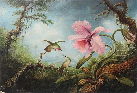 Martin Johnson Heade | Hummingbirds, Possibly by Ken Perenyi | MutualArt