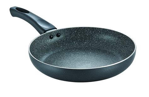 OK Non Stick Fry Pan 1.4 Ltr with Glass Lid Platinum Collection Large ...