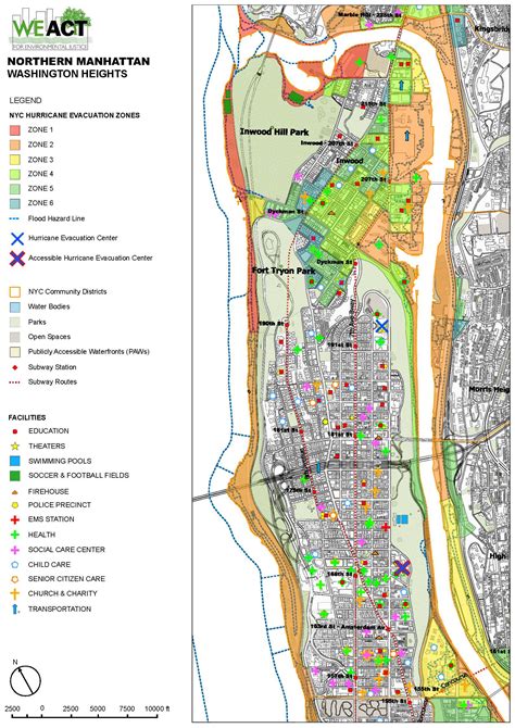 Northern Manhattan Climate Action Plan - Climate Map of Washington ...