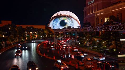 The 'Sphere' In Las Vegas Leads To Vandalism Before F1 Race