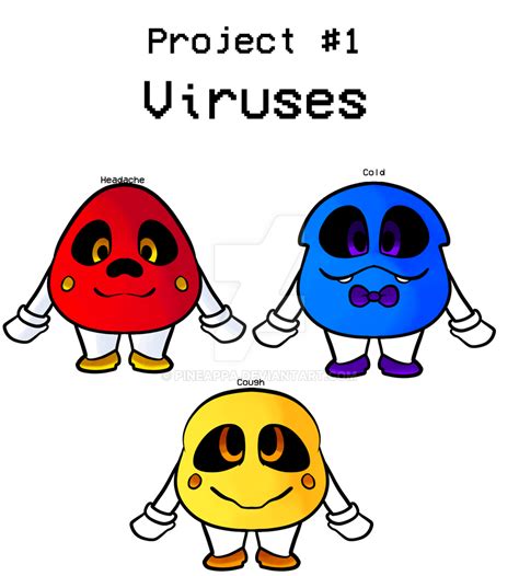 Meet the Viruses (Dr. Mario? Fan Characters) by Pineappa on DeviantArt