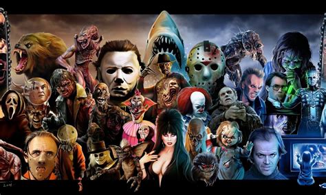 Horror Movie Villains Wallpaper