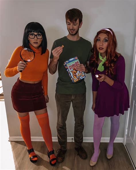 Scooby Doo Velma Shaggy Daphne Halloween Costume | Halloween costumes ...