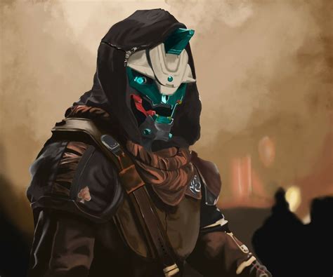 Destiny fan art - Cayde-6 portrait. | Destiny game, Destiny hunter, Destiny