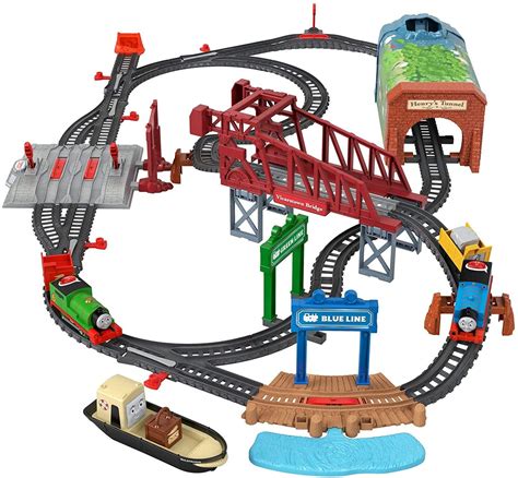 Buy Thomas & Friends Toy Train Set Talking Thomas & Percy Motorized ...