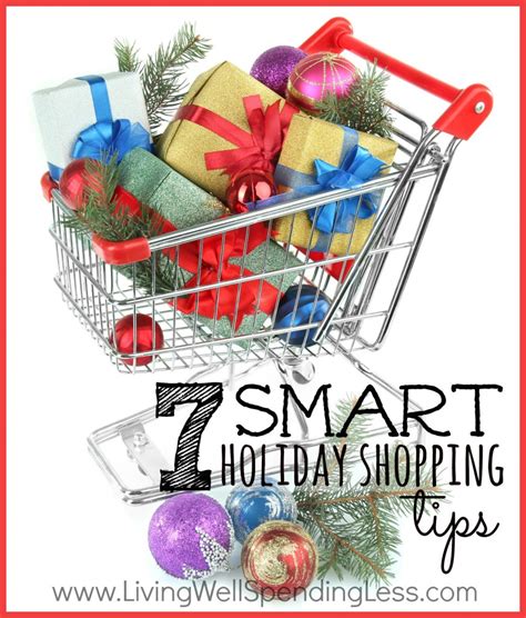 7 Smart Holiday Shopping Tips | Living Well Spending Less®