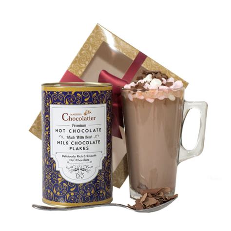 Milk Hot Chocolate Gift Set – Martin's Chocolatier