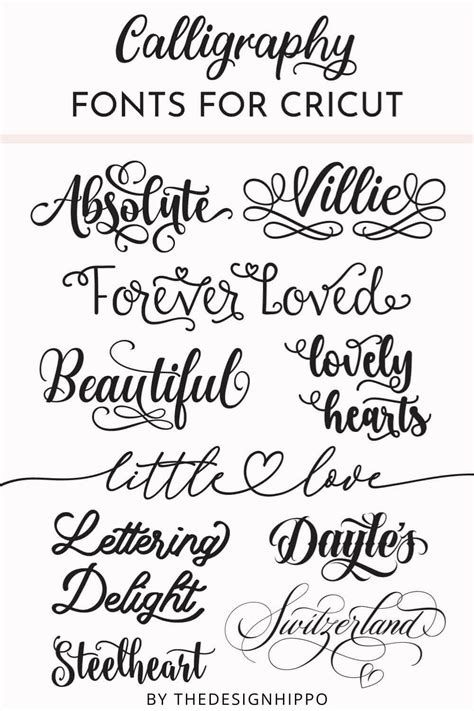 Digital Cricut Fonts Procreate Fonts Handwritten Fonts Craft Fonts ...