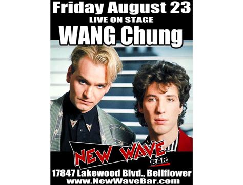 Buy Tickets to WANG CHUNG -LIVE- in Bellflower